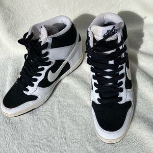 Nike womens wedge heel sneakers